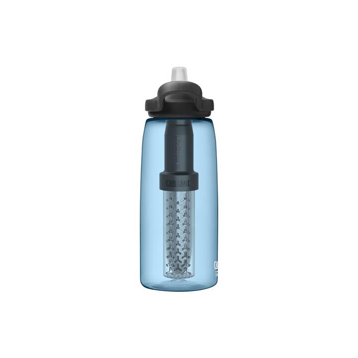 CAMELBAK Trinkflasche Lifestraw (1 l, Blau)