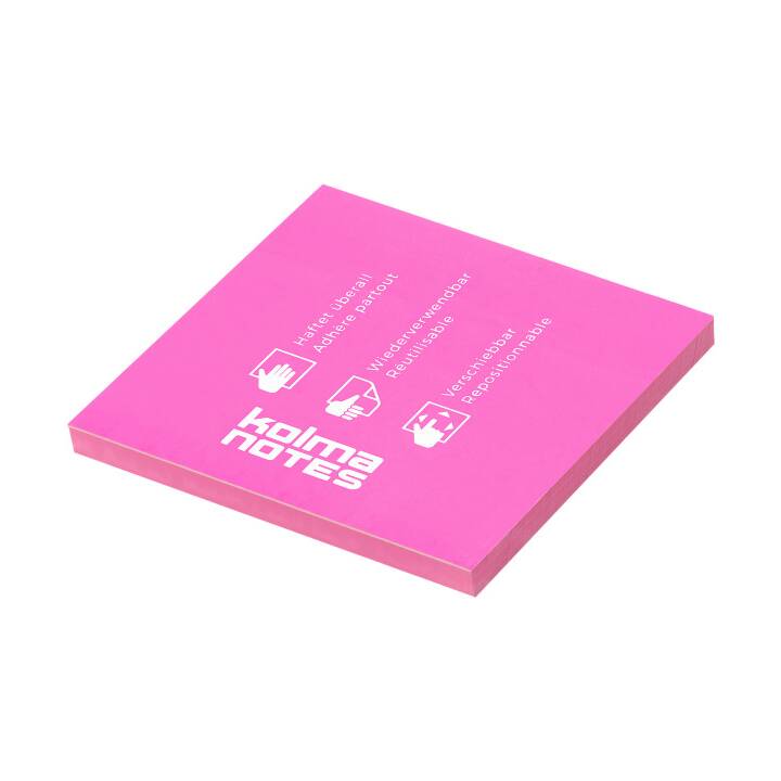 KOLMA RACER Notes autocollantes (100 feuille, Pink)