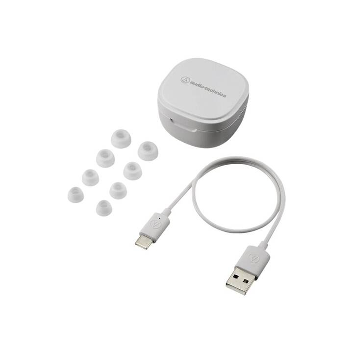 AUDIO-TECHNICA ATH SQ1TW (Earbud, Bluetooth 5.0, Bianco)