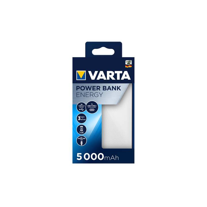 VARTA Portable Powerbank Energy 5000 mAh