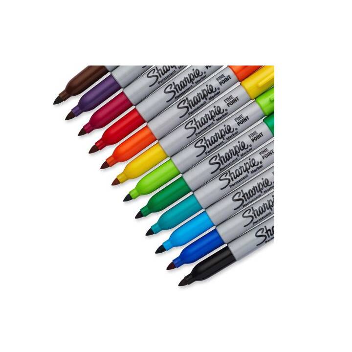 SHARPIE Marqueur permanent (Multicolore, 20 pièce)