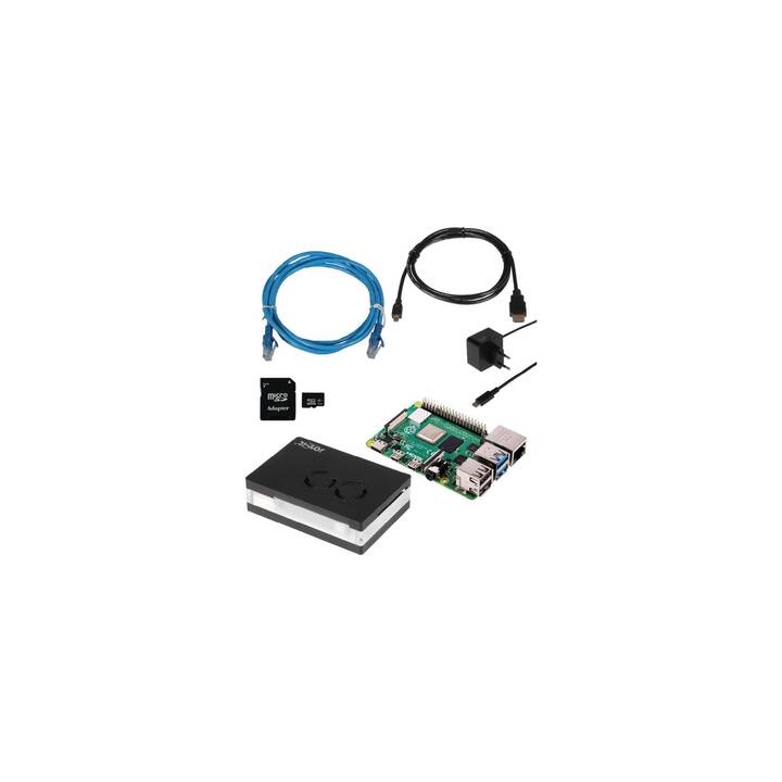 RASPBERRY PI 4 Modell B Kit de démarrage (ARM Cortex-A72)