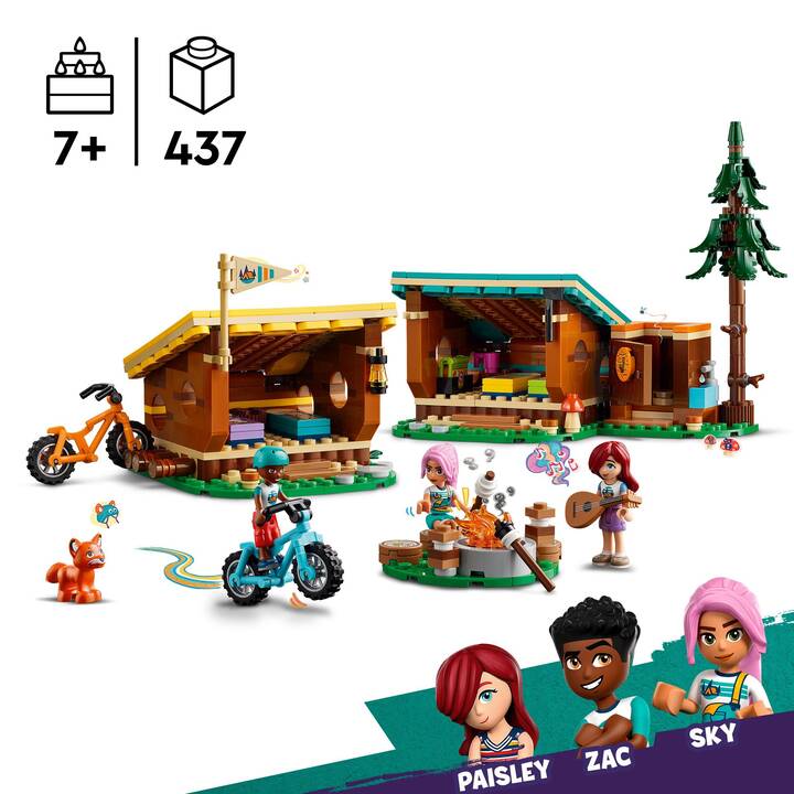 LEGO Friends Gemütliche Hütten im Abenteuercamp (42624)
