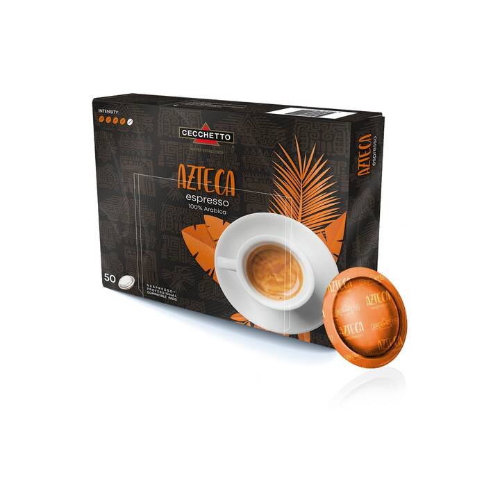 CECCHETTO Café en dosettes Pads Azteca Espresso  (50 pièce)