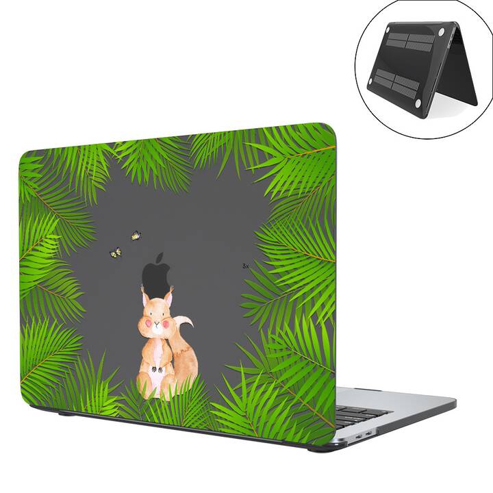 EG Hülle für MacBook Air 13" (Apple M1 Chip) (2020) - Grün - Eichhörnchen