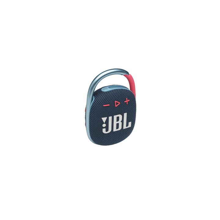 JBL BY HARMAN Clip 4 (Bluetooth, Blau, Pink)