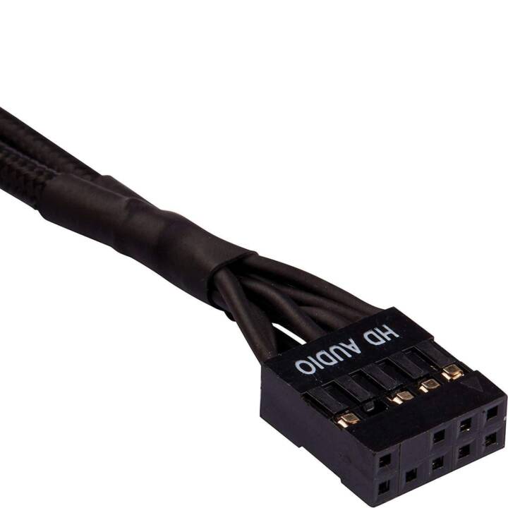 CORSAIR Cavo di giunzione (2-Pin, USB 2.0, USB 3.0, USB 3.0, USB 2.0, 2 Pin, 0.3 m)