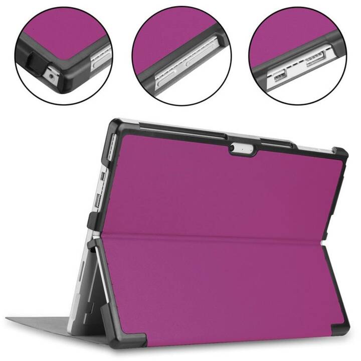 EG Housse (12.3", Surface Pro 5, Surface Pro 6, Surface Pro 4, Mauve)