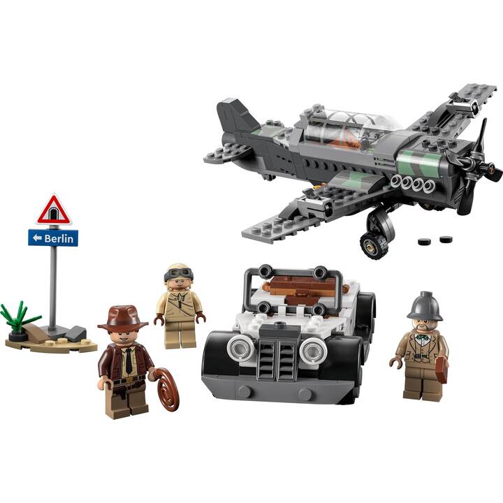 LEGO Indiana Jones L'inseguimento dell'aereo a elica (77012)