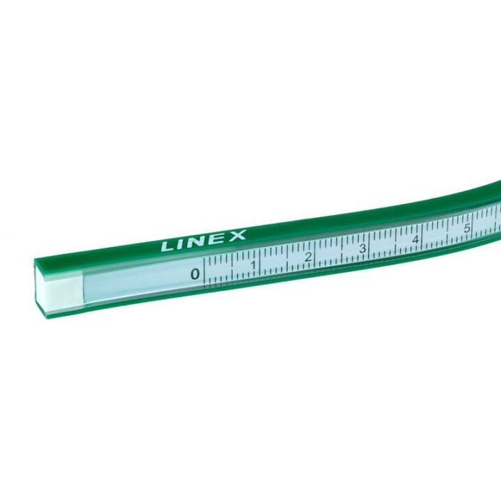 LINEX A/S Kurvenlineal (0.3 m, Grün)