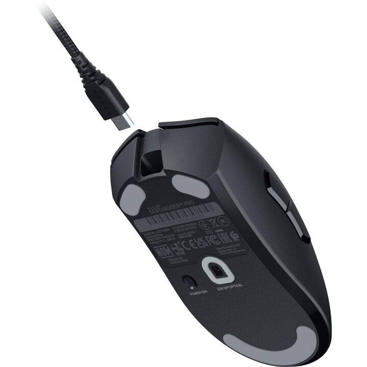 RAZER Deathadder V3 Pro + HyperPolling Maus (Kabel, Gaming)