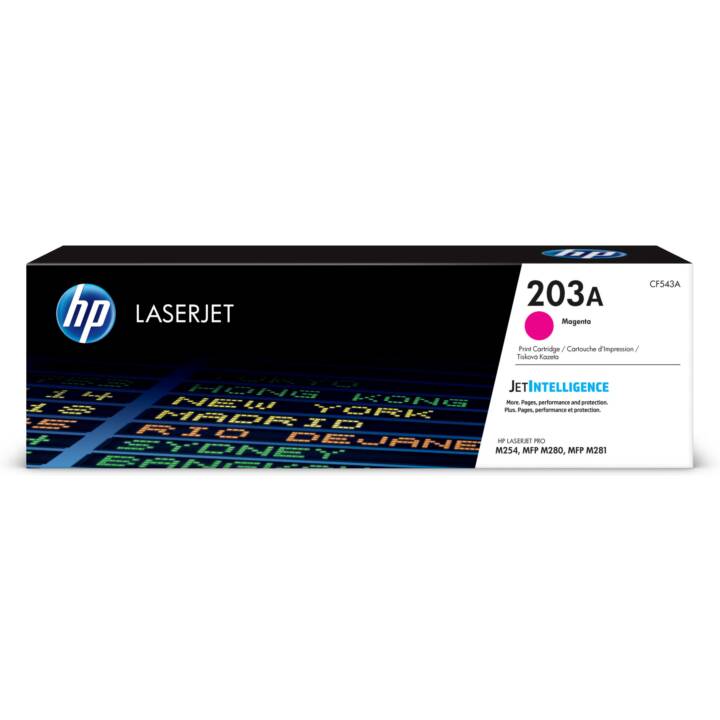 HP 203A (Cartouche individuelle, Magenta)