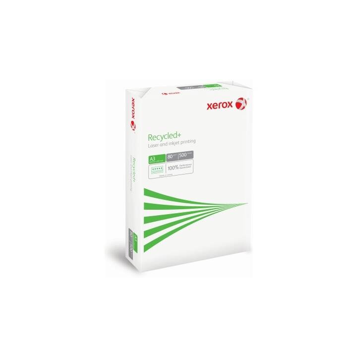 XEROX Recycled+ Carta per copia (500 foglio, A3, 80 g/m2)