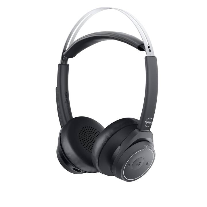 DELL Office Headset WL7022 (On-Ear, Kabellos, Schwarz)