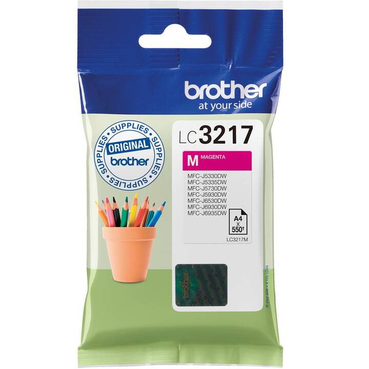 BROTHER LC-3217M (Magenta, 1 pièce)