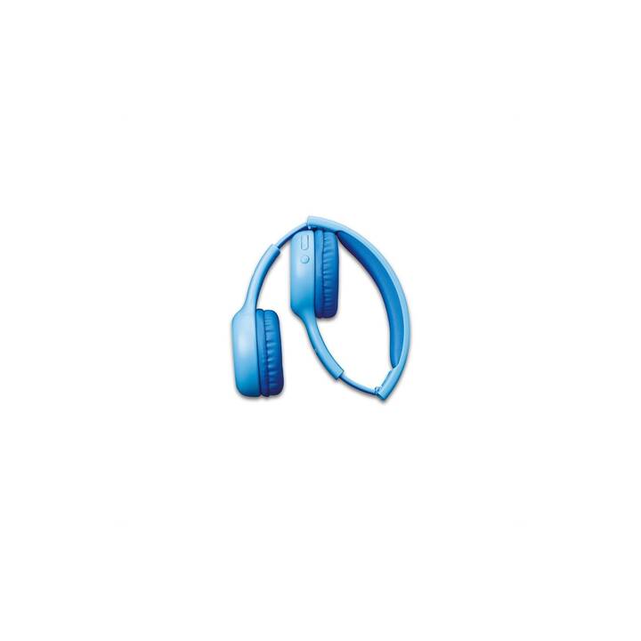 LENCO HPB-110 Kinderkopfhörer (Over-Ear, Bluetooth 5.0, Blau)