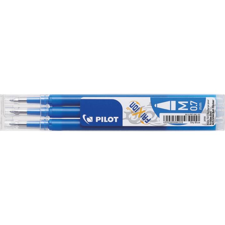 PILOT PEN Mine de stylo à bille FriXion (Bleu, 3 pièce)