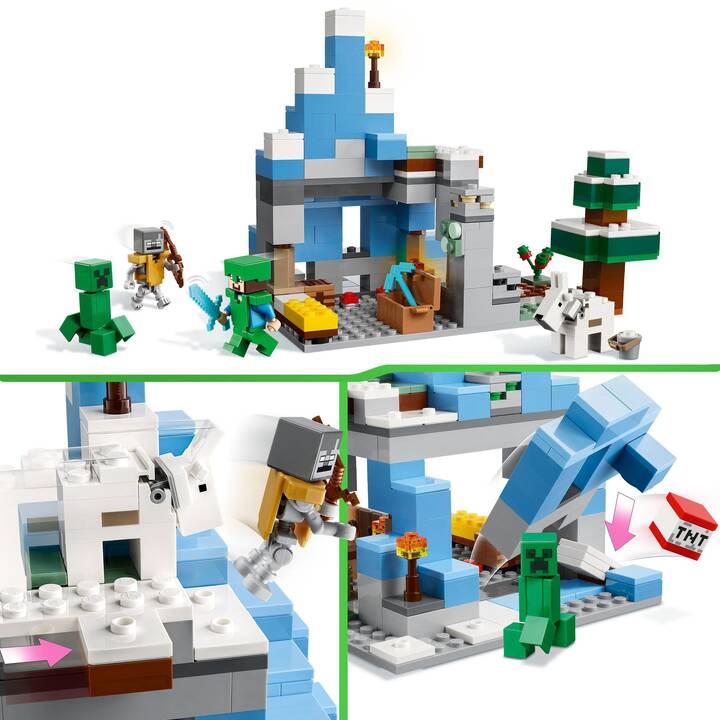 LEGO Minecraft Die Vereisten Gipfel (21243)