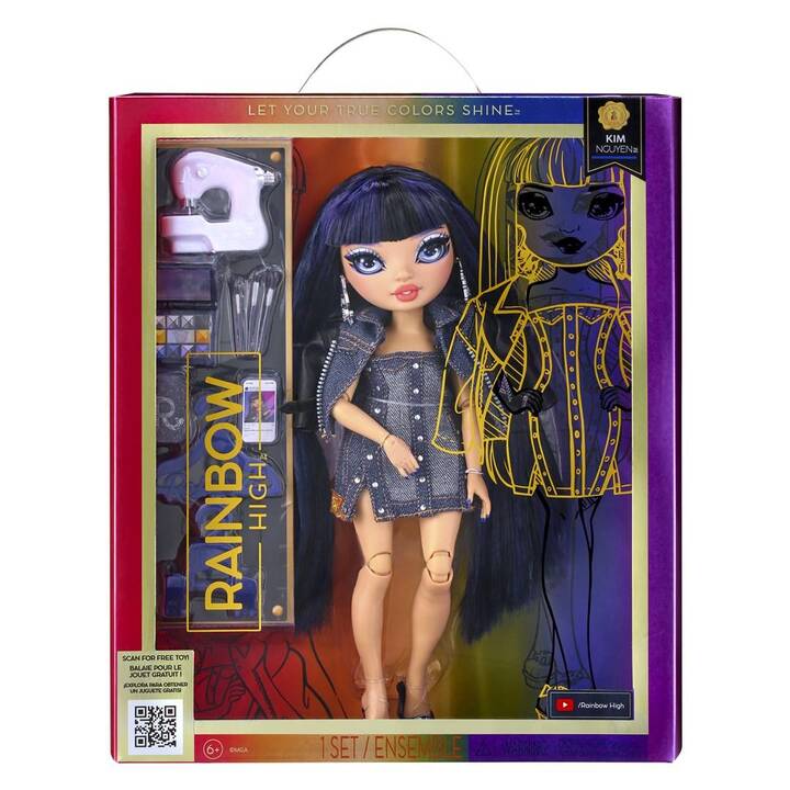 MGA ENTERTAINMENT Rainbow High Blue Fashion Doll- Kim Nguyen