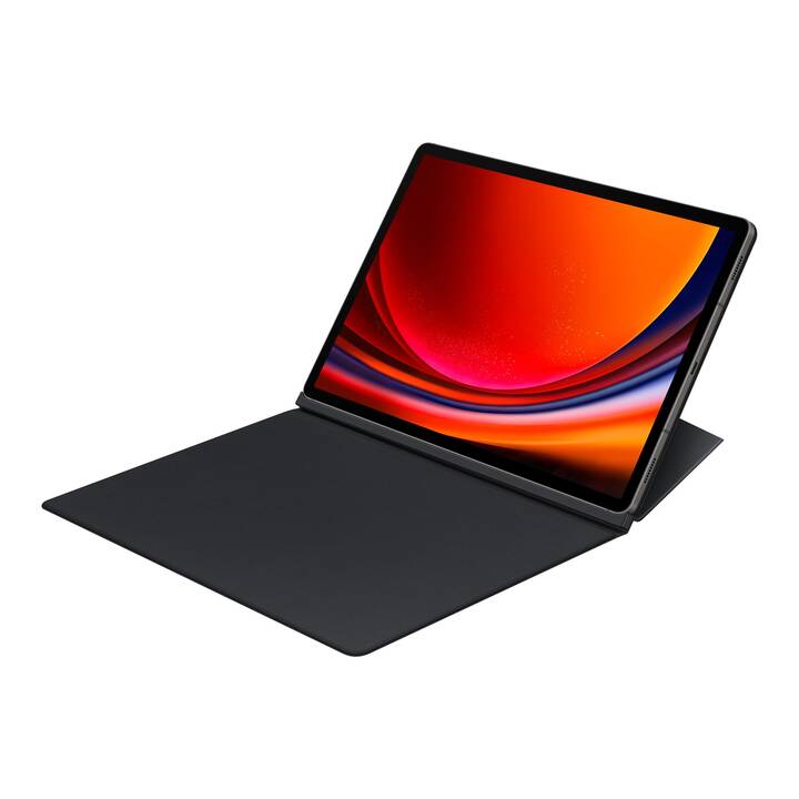 SAMSUNG Smart Book Schutzhülle (12.4", Galaxy Tab S9 FE+, Galaxy Tab S9+, Schwarz)