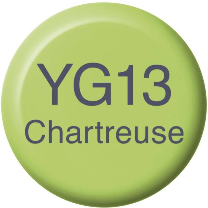 COPIC Inchiostro YG13 Chartreuse (Verde, 12 ml)