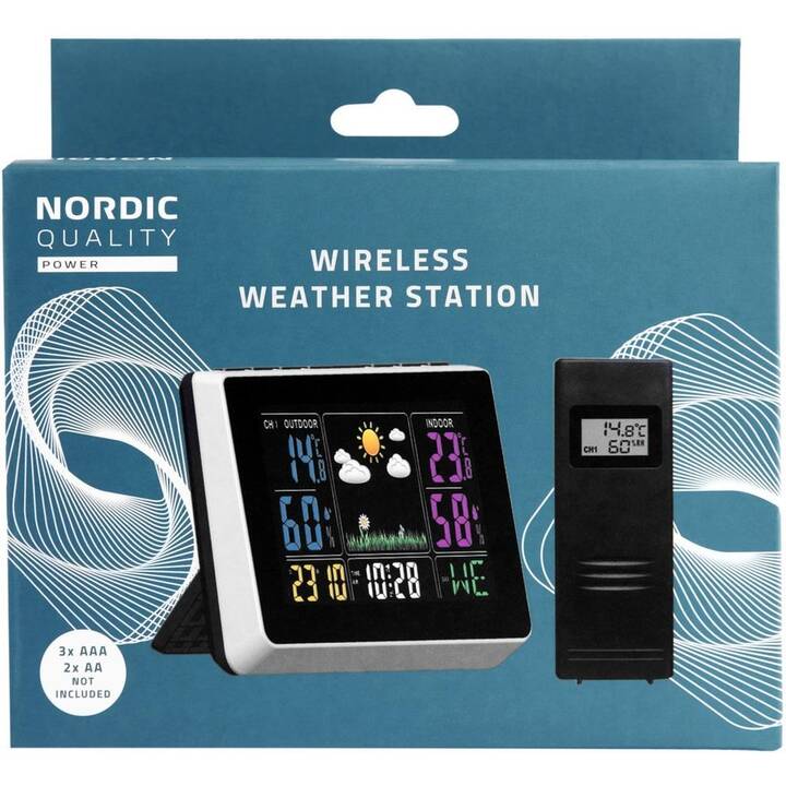 NORDIC Q Wetterstation Digital RS8738LE5B