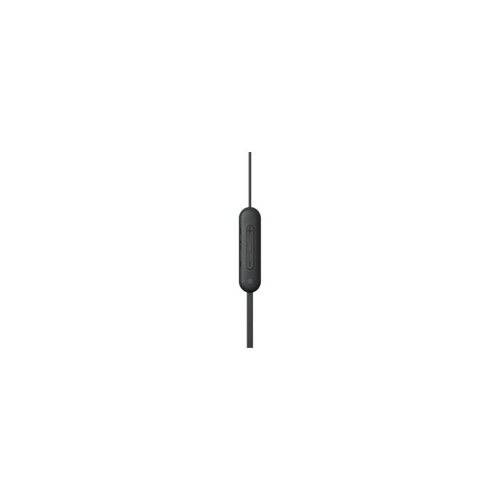 SONY WI-C100 (In-Ear, Bluetooth 5.0, Schwarz)