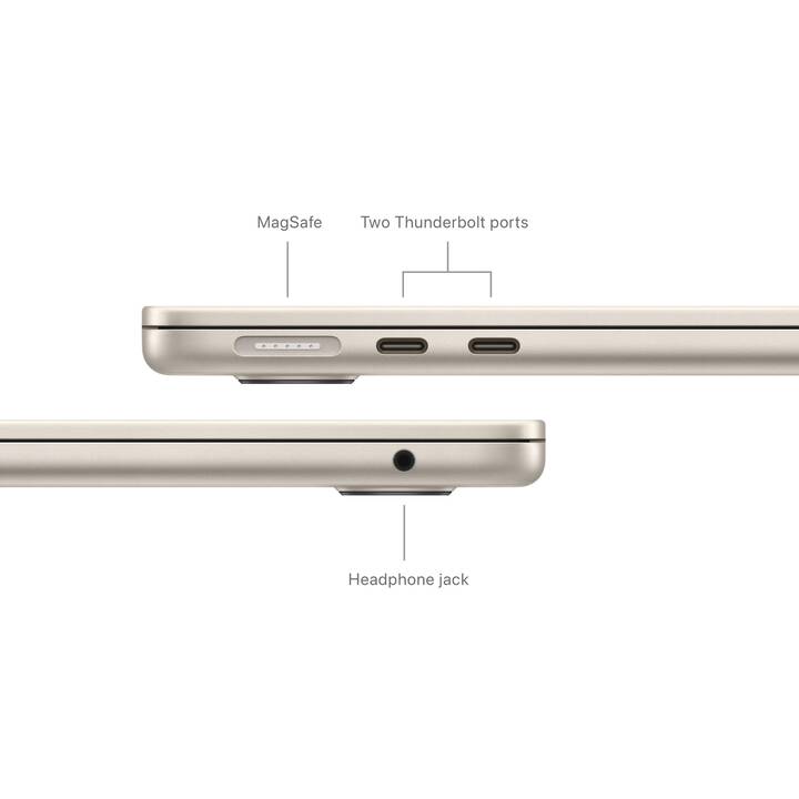 APPLE MacBook Air 2024 (13.6", Apple M3 Chip, 16 GB RAM, 1000 GB SSD)