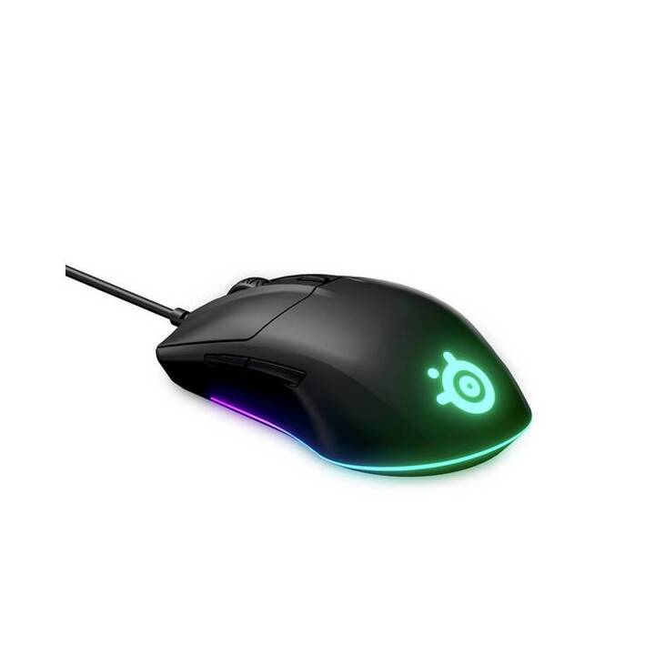 STEELSERIES Rival 3 Souris (Câble, Gaming)