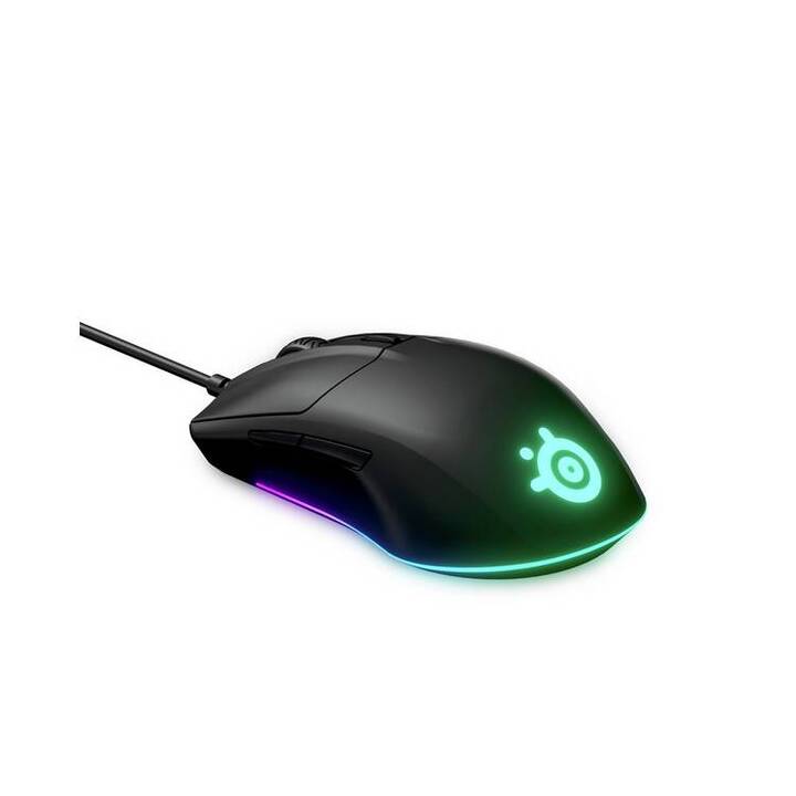 STEELSERIES Rival 3 Maus (Kabel, Gaming)