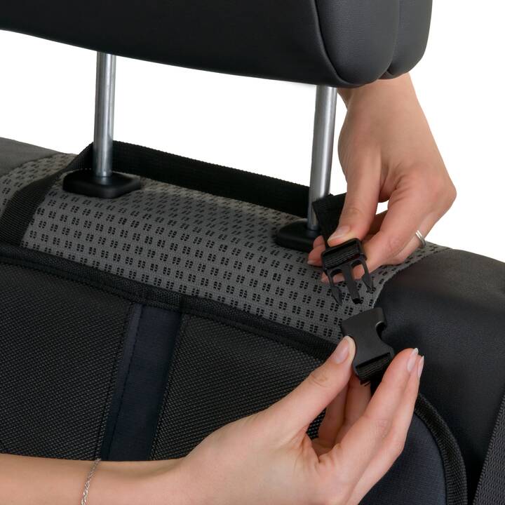 HAUCK Protezione per seggiolino auto Sit on me Deluxe (Nero, Blu)