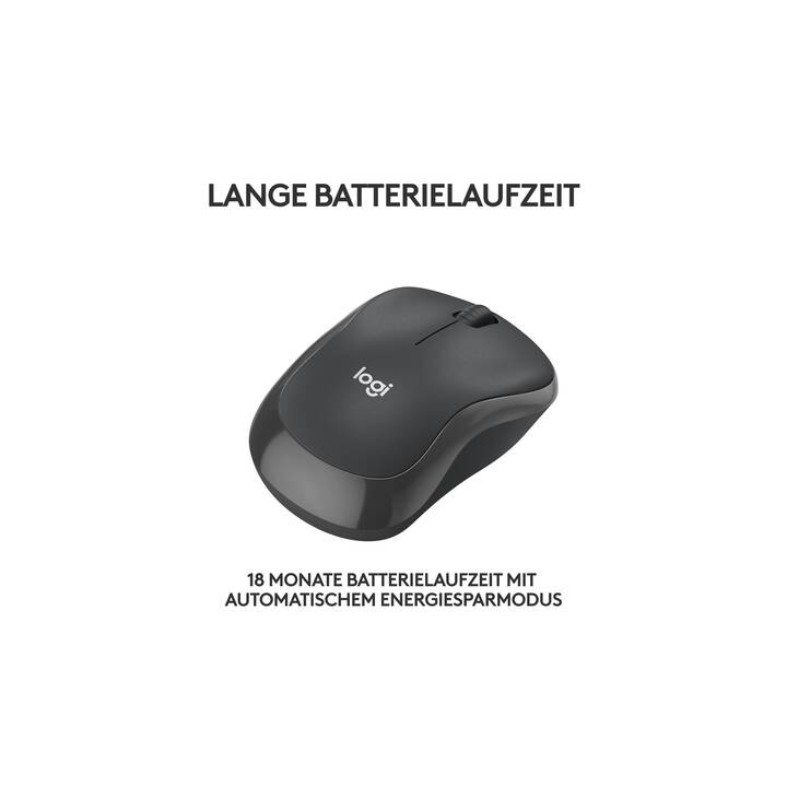 LOGITECH M240 Silent Bluetooth Mouse (Senza fili, Office)