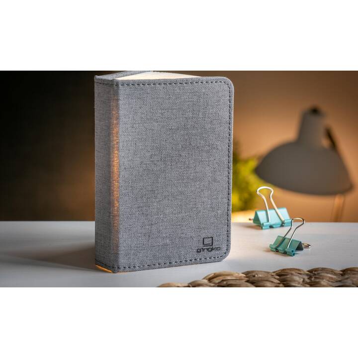GINGKO LED Stimmungslicht Mini Smart Book (Grau)