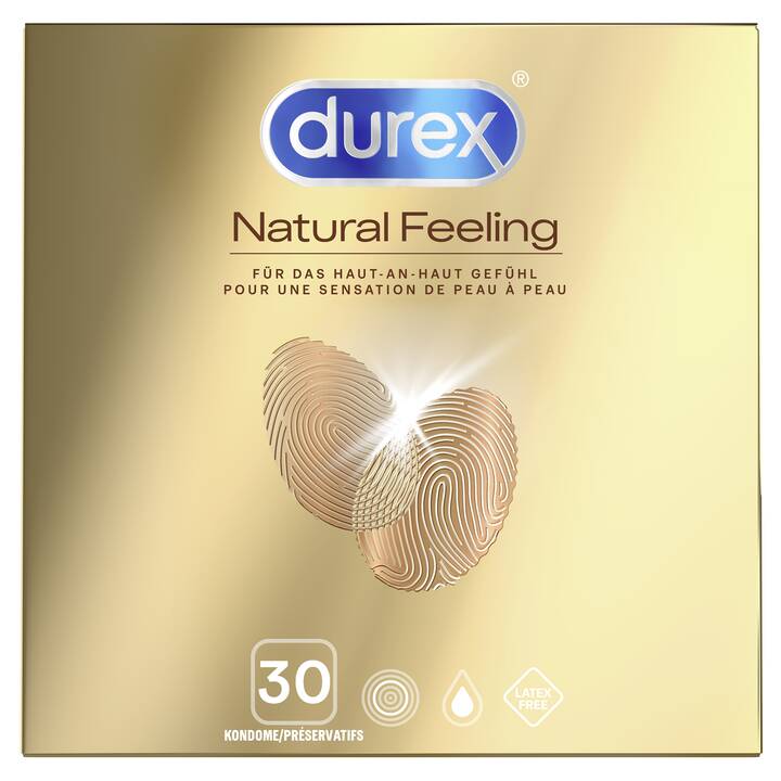 DUREX Préservatifs Natural Feeling (30 pièce)