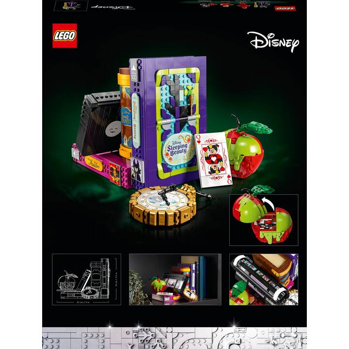 LEGO Disney Icone dei cattivi Disney (43227)