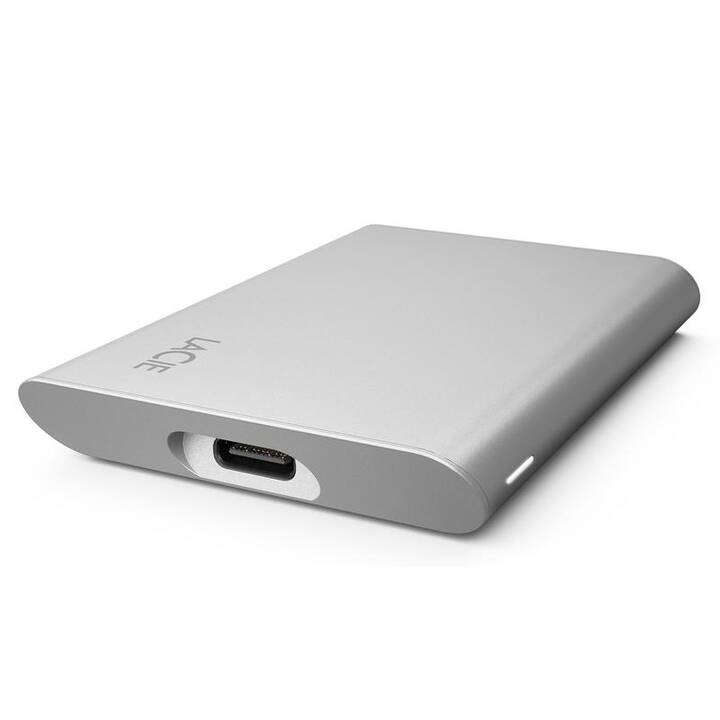 LACIE STKS500400 (USB Typ-C, 500 GB, Silber)