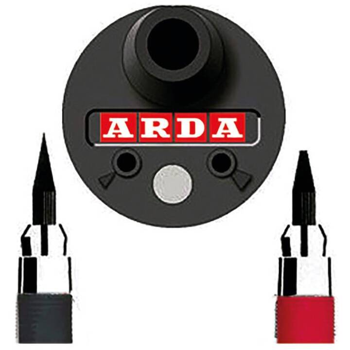 ARDA Taille-crayon avec réservoir (Rouge)