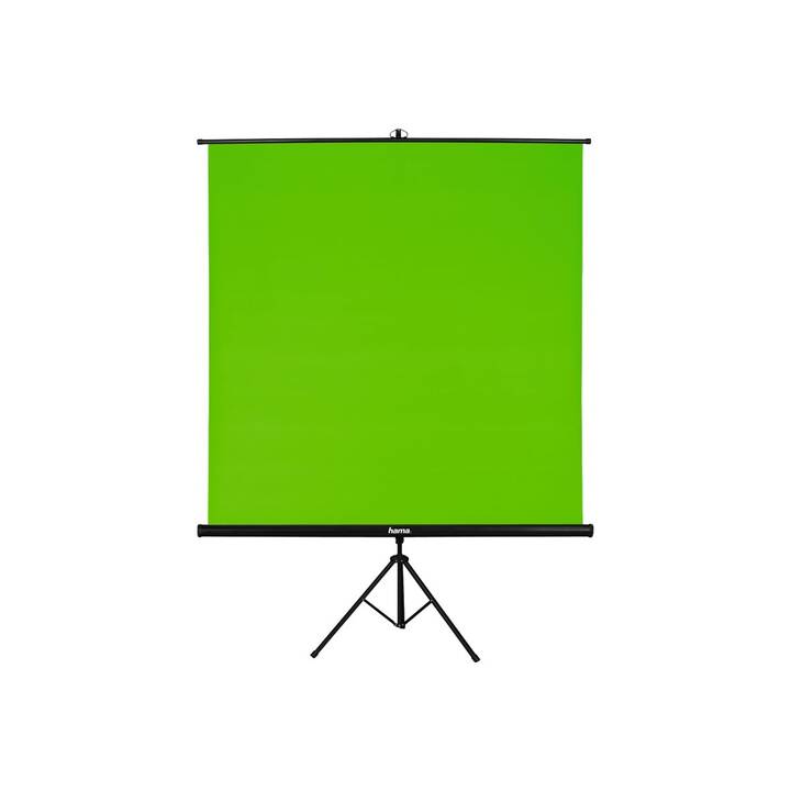 HAMA 2-in-1 Fotohintergrund (Grün, 180 x 180 cm)