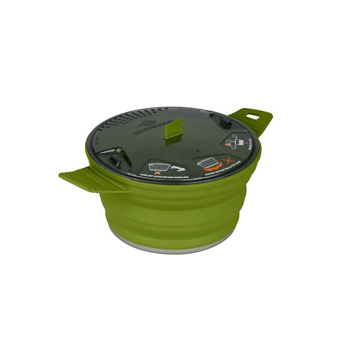 SEA TO SUMMIT Ensemble de cuisine (Gris, Vert, 2.8 l)