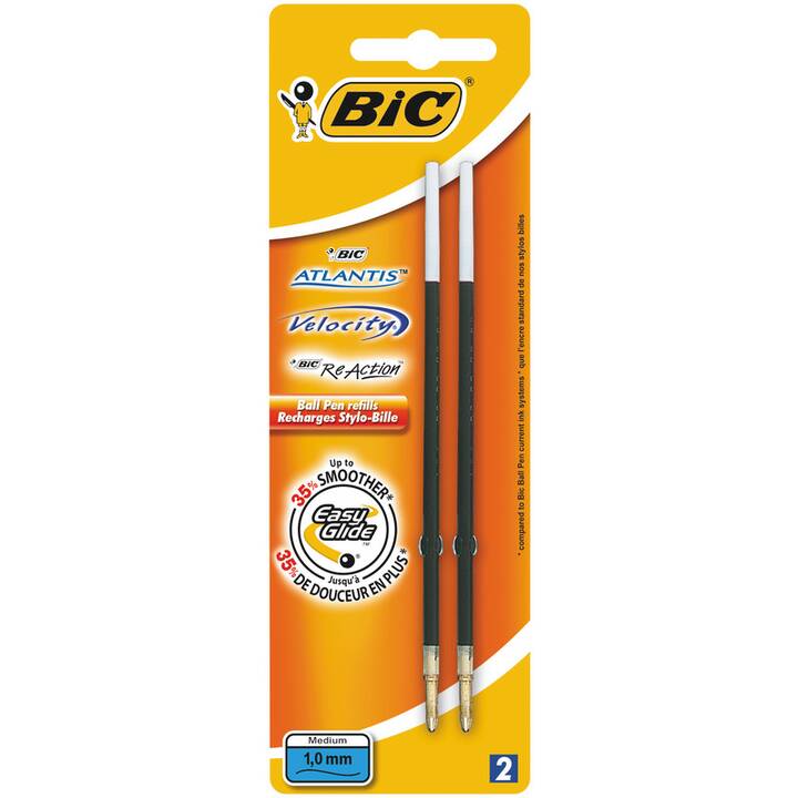 BIC Mine per penna a sfera Premium (Blu, 2 pezzo)