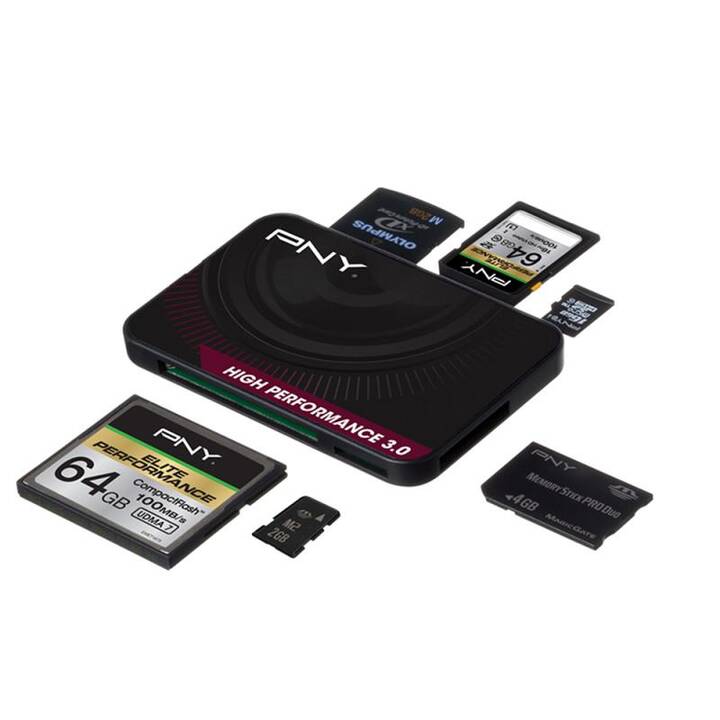 PNY TECHNOLOGIES High Performance 3.0 Lecteurs de carte (USB Typ A)