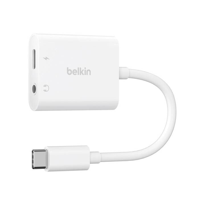 BELKIN Adapter (USB C, 3.5 mm Klinke, USB Typ-C)