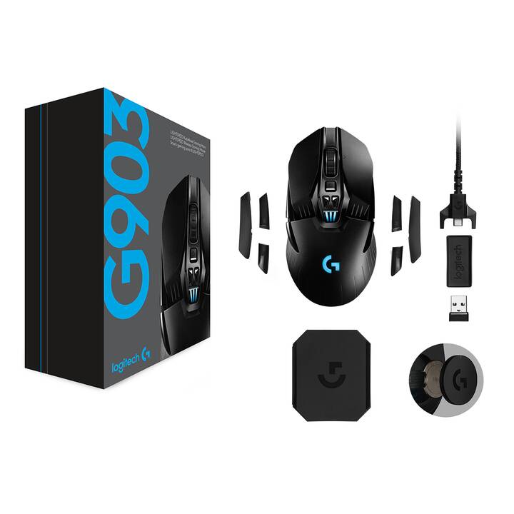 LOGITECH G903 Lightspeed Maus (Kabel und Kabellos, Gaming)