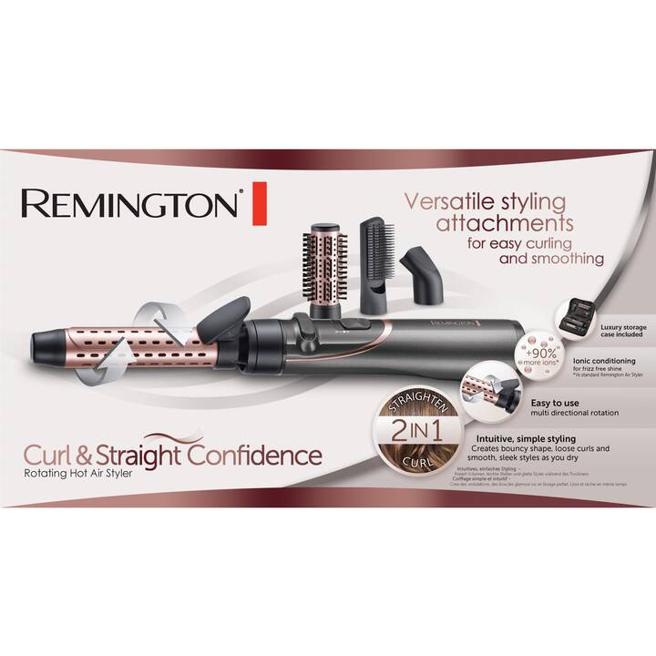 REMINGTON Curl & Straight Confidence AS8606 Warmluftbürste