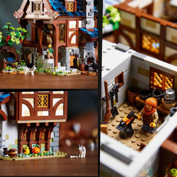 LEGO Ideas Mittelalterliche Schmiede (21325, seltenes Set)