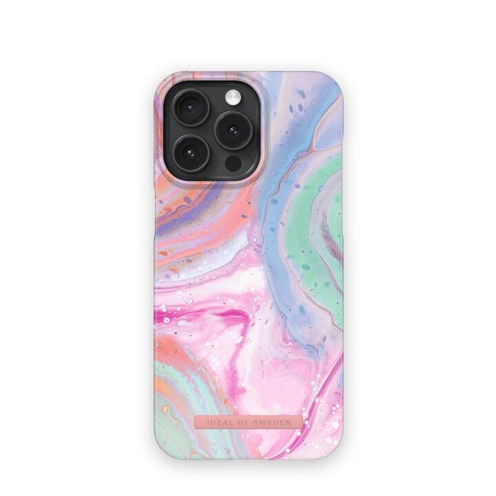 IDEAL OF SWEDEN Backcover (iPhone 14 Pro Max, iPhone 15 Pro Max, Façonné, Rose, Multicolore)