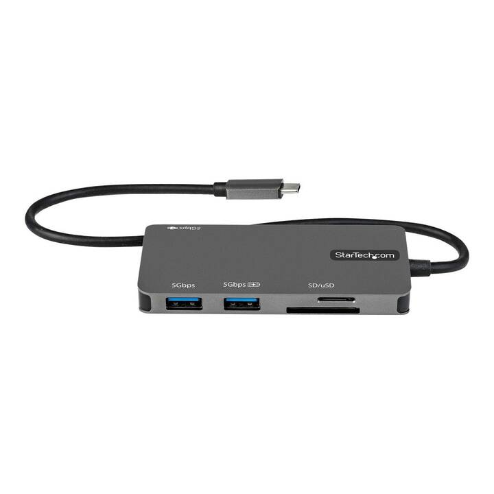 STARTECH.COM DKT30CHSDPD (4 Ports, USB Typ-C, HDMI, USB Typ-A)