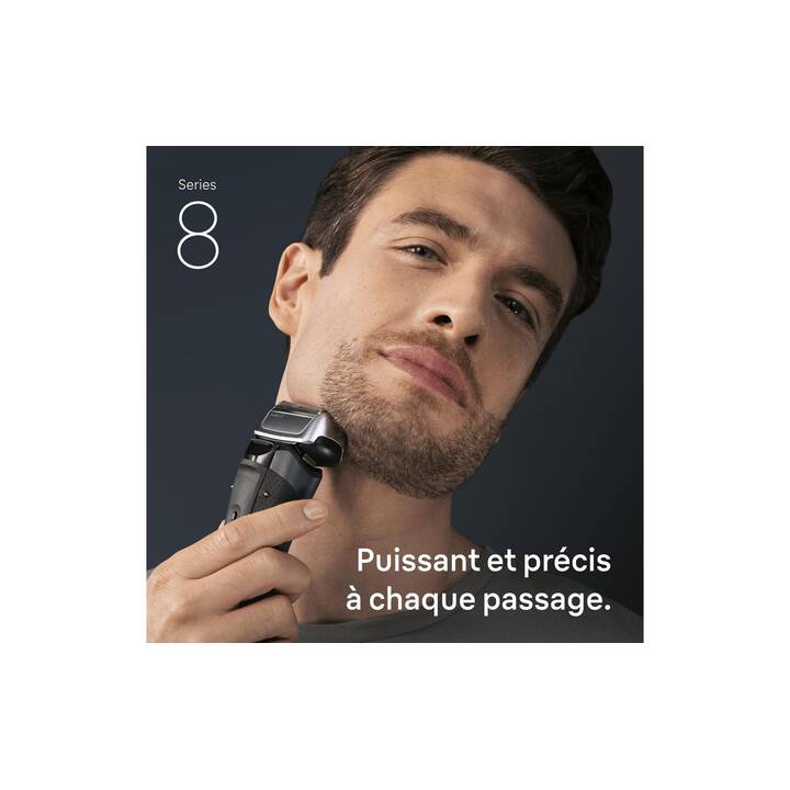 BRAUN Series 8 8663CC (Grau) - Interdiscount