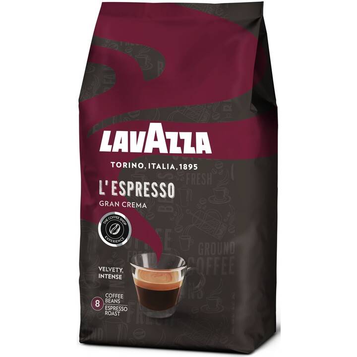 LAVAZZA Kaffeebohnen L'Espresso Gran Crema (1000 g)