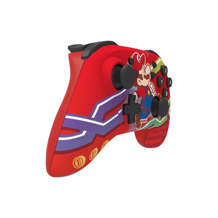 HORI Wireless Horipad Super Mario Manette (Multicolore, Rouge)
